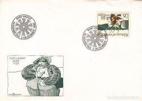 Sellos: SOBRE: 1990 ALEMANIA